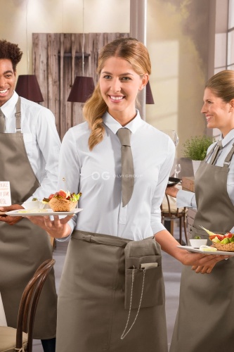 Рубашка для официантов фартук для официантов на поясе с навесным карманом OFC16-1512