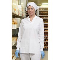 Комплект женский униформа для работника кухни длинный рукав ( туника, брюки, шпочка) KH14-1512