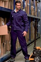 Куртка рабочая длинный рукав брюки рабочие на молнии с карманами TP02-1512