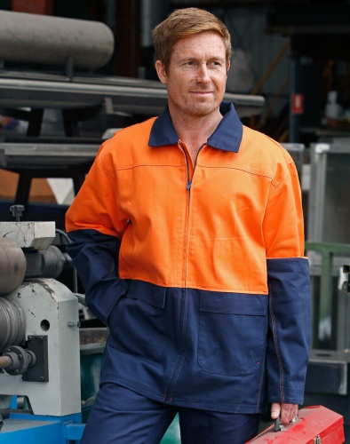 Куртка рабочая длинный рукав на молнии TP17-1512