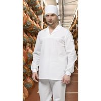 Комплект мужской униформа для работника кухни длинный рукав ( туника, брюки, шпочка) KH13-1512