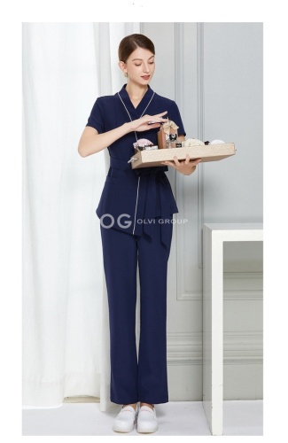 Туника женская с поясом брюки на резинке без карманов SPA10-1512